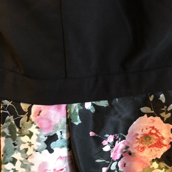 Multicolor Floral Prom Dress - Picture 3 of 8